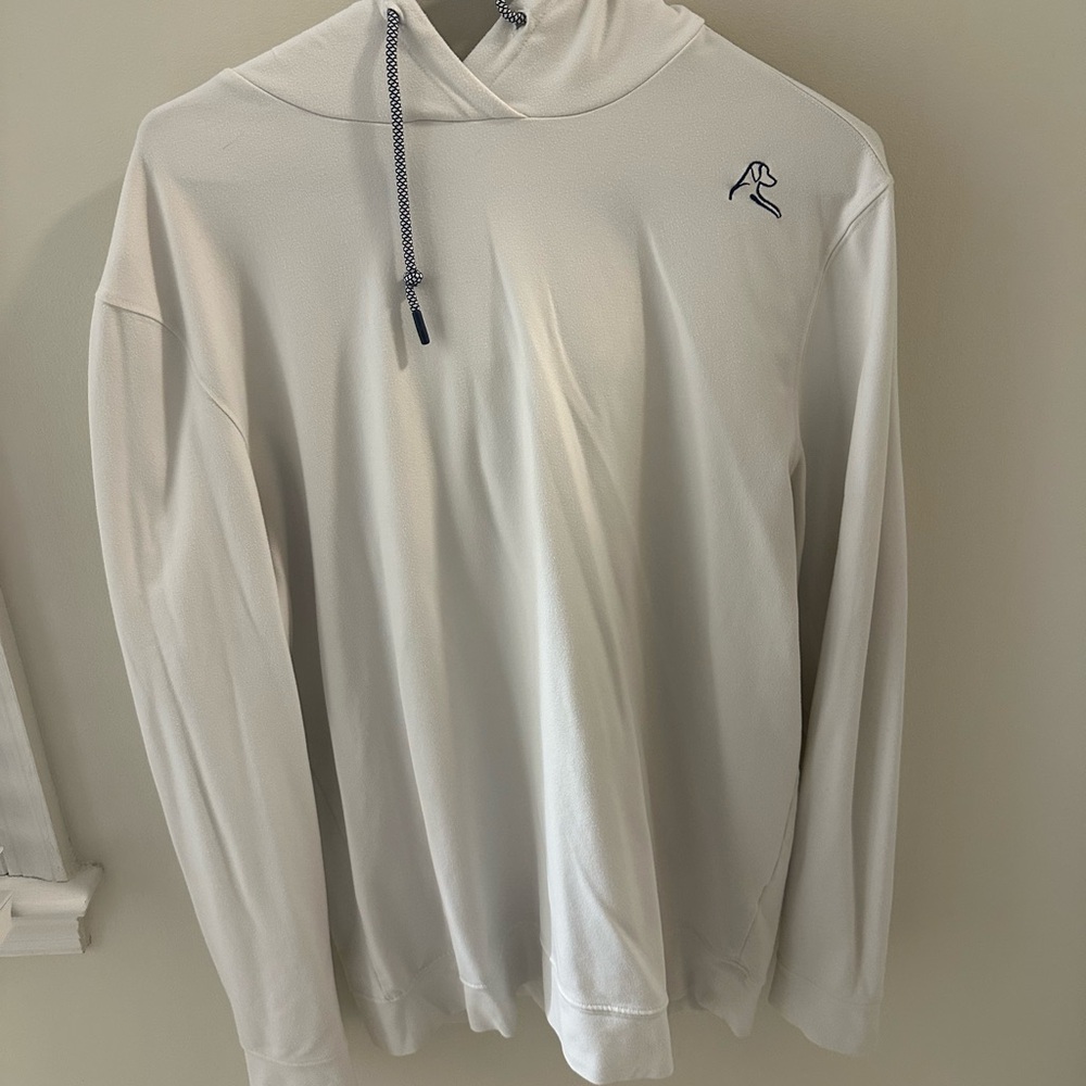 Rhoback white Hoodie - Medium